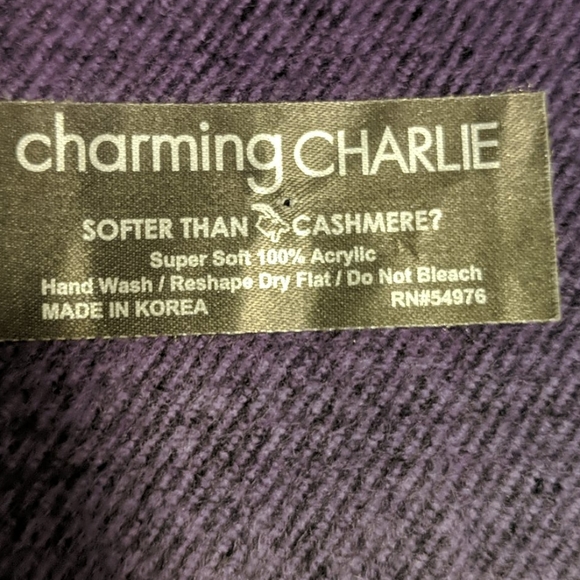 Purple Scarf - Picture 3 of 3